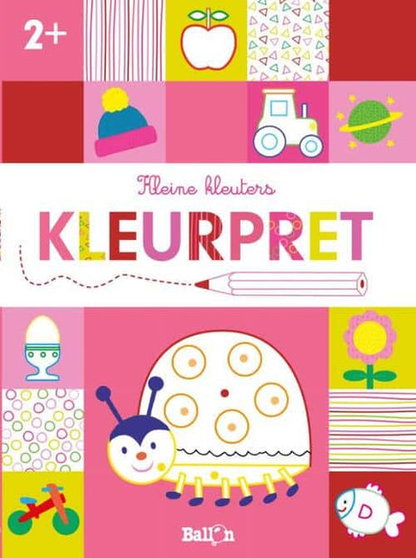 Ballon kleine kleuters kleurpret 2+