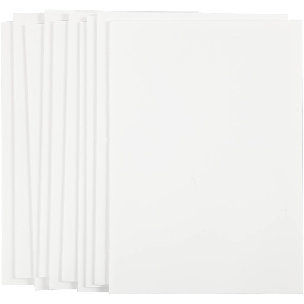Creativ company foamboard a4 3 mm wit 10 stuks