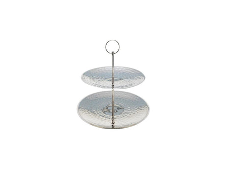 Svenska living etagere 2-laags rvs 20 25cm