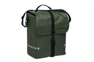 Ny Odense Single Bicycle Bag Water -Repellent 17,5L Black Green