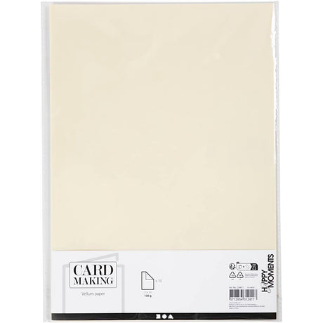 Creativ company https: www.cchobby.nl vellumpapier-a4-vel-210x297-mm-100-gr-off-white-10-vel-1-doos