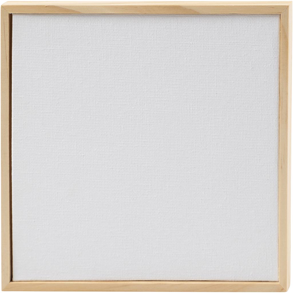 Http: www.cchobby.nl canvas-paneel-met-lijst-afm-15-8x15-8-cm-280-gr-wit-1-stuk