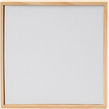 Http: www.cchobby.nl canvas-paneel-met-lijst-afm-15-8x15-8-cm-280-gr-wit-1-stuk