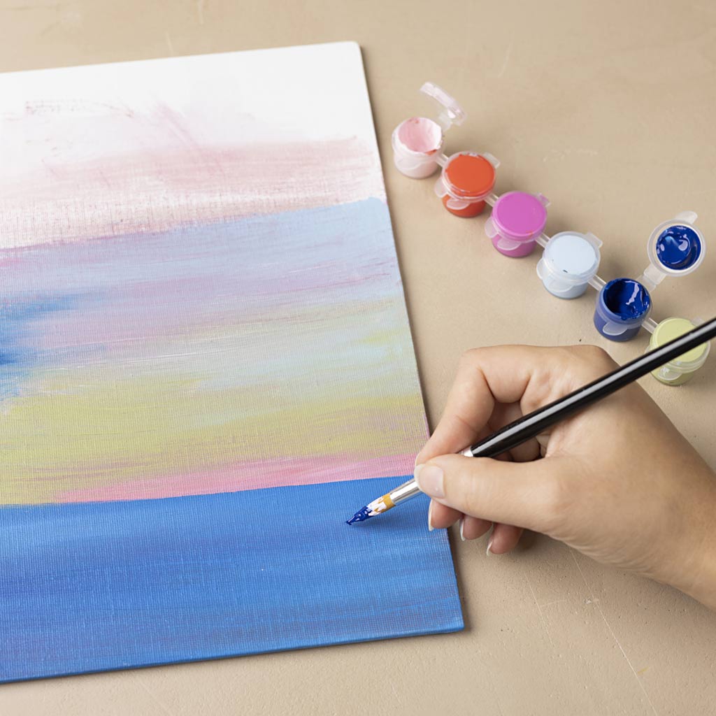 Creativ company http: www.cchobby.nl canvas-paneel-met-lijst-afm-15-8x15-8-cm-280-gr-wit-10-stuk-1-doos