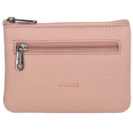 Beagles lizaso portemonnee sleuelhouder roze 12,5x9x1cm