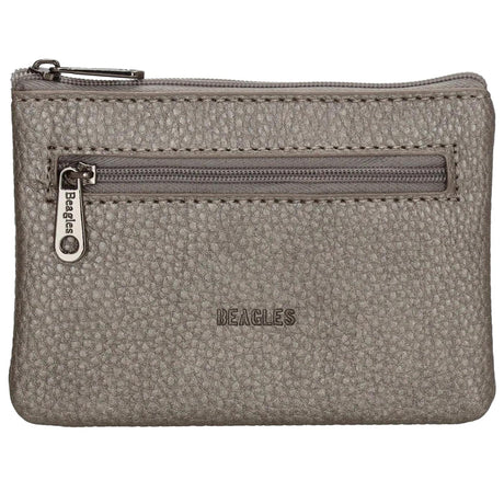 Beagles lizaso portemonnee - 990 donkerzilver 9x12,5x1cm