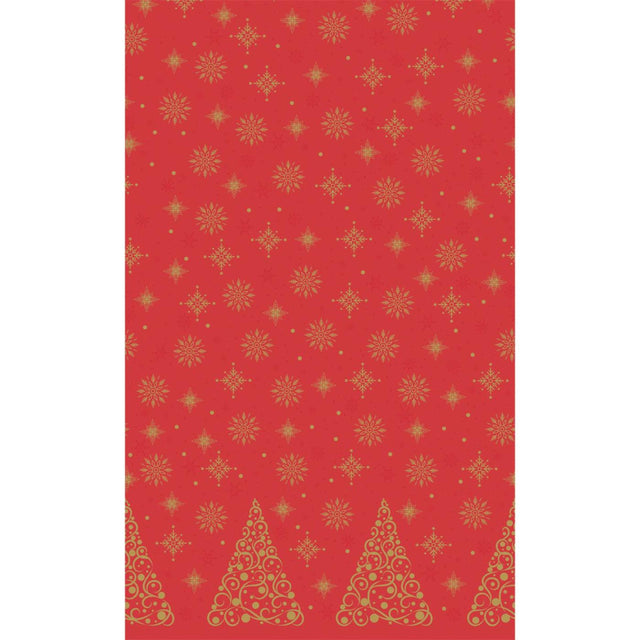 Duni tafellaken noble tree 138x220cm cel
