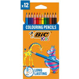 Bic kleurpotloden ecolutions evolution kunsthars recycled assorti 12stuks