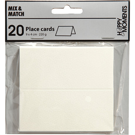 Creativ company https: www.cchobby.nl naamkaarten-afm-9x4-cm-220-gr-wit-20-stuk-1-doos