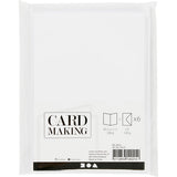 Http: www.cchobby.nl kaarten-en-enveloppen-afmeting-kaart-10-5x15-cm-afmeting-envelop-11-5x16-5-cm-110-230-gr-wit-6-set-1-doos