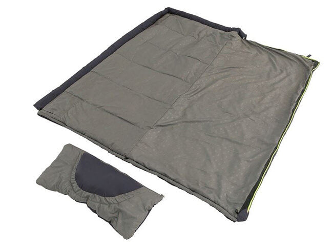 Outwell contour lux sleeping bag blue