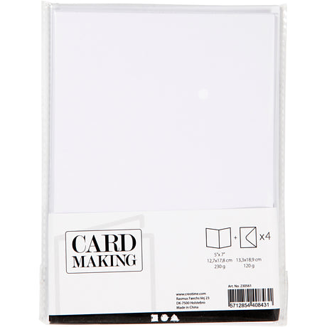 Creativ company https: www.cchobby.nl kaarten-en-enveloppen-afmeting-kaart-12-7x17-8-cm-afmeting-envelop-13-3x18-5-cm-230-gr-wit-4-set-1-doos