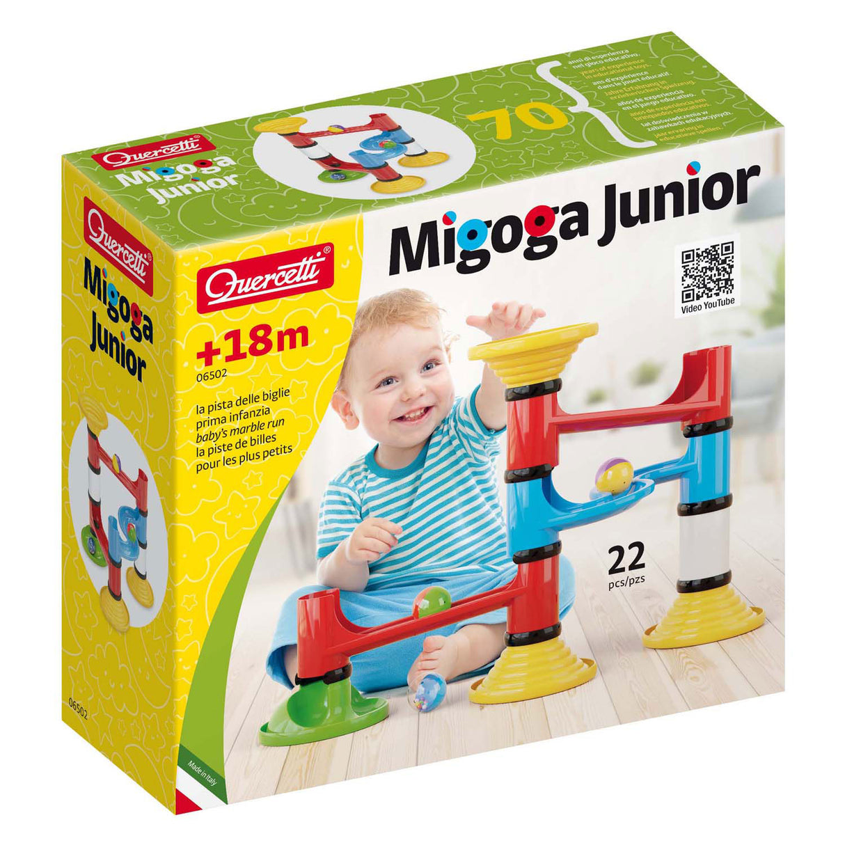 Quertti Knikkerbaan Migoga Junior, 22dlg.