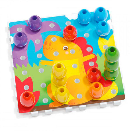 Quercetti stapelspel jumbo peggy junior karton 45-delig