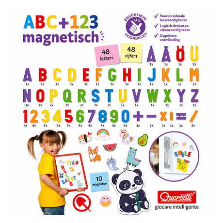 Quercetti magneten set, 106dlg