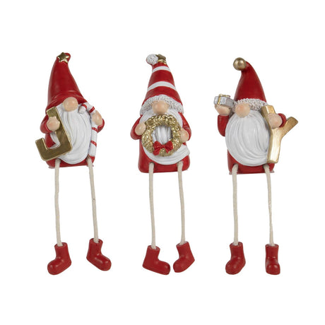 Svenska living plankenzitter kerstman joy 9,5cm