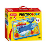 Quercetti mozaïek speelgoed dieren - fantacolor 180dlg creatief.