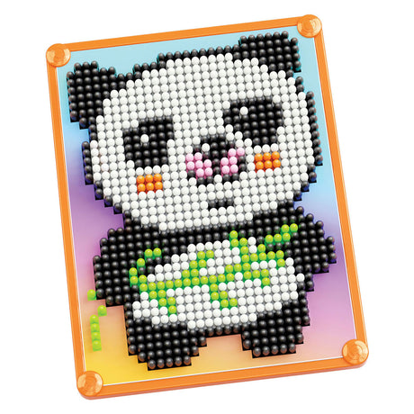 Quercetti pixel art mozaïek speelgoed panda 946dlg - creatief speelgoed.