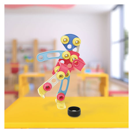 Quercetti tecno play eco constructie bouwset, 52dlg.