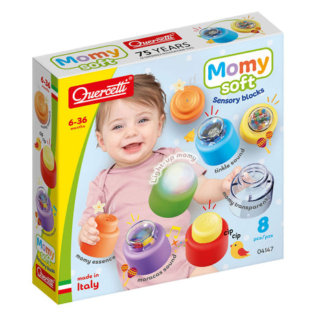 Quercetti momy soft sensory - 8dlg.