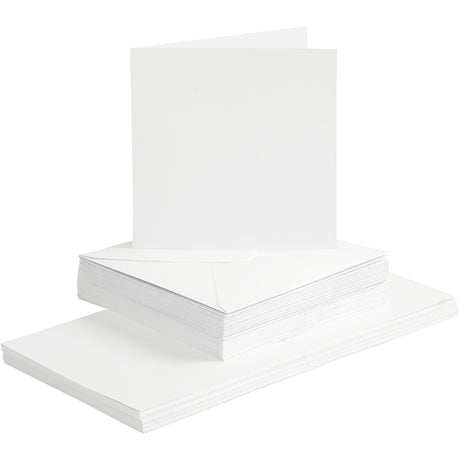 Creativ company https: www.cchobby.nl kaarten-en-enveloppen-afmeting-kaart-15x15-cm-afmeting-envelop-16x16-cm-120-240-gr-wit-50-set-1-doos
