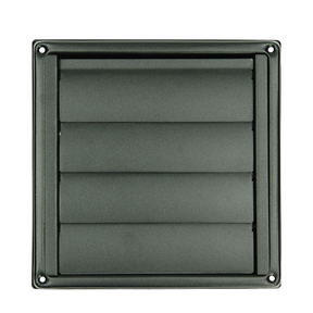 Renson 1068947 - inbouw dampkaprooster 633 inox zwart (dia 150) | 2 stuks