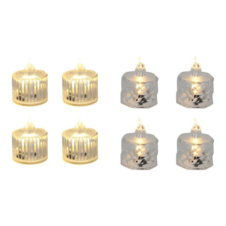 Svenska living theelicht transparant 3.7x5cm doos a 12