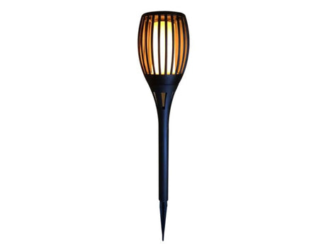 Svenska living lumineo led solaar tuinfakkel met vlam effect 58cm