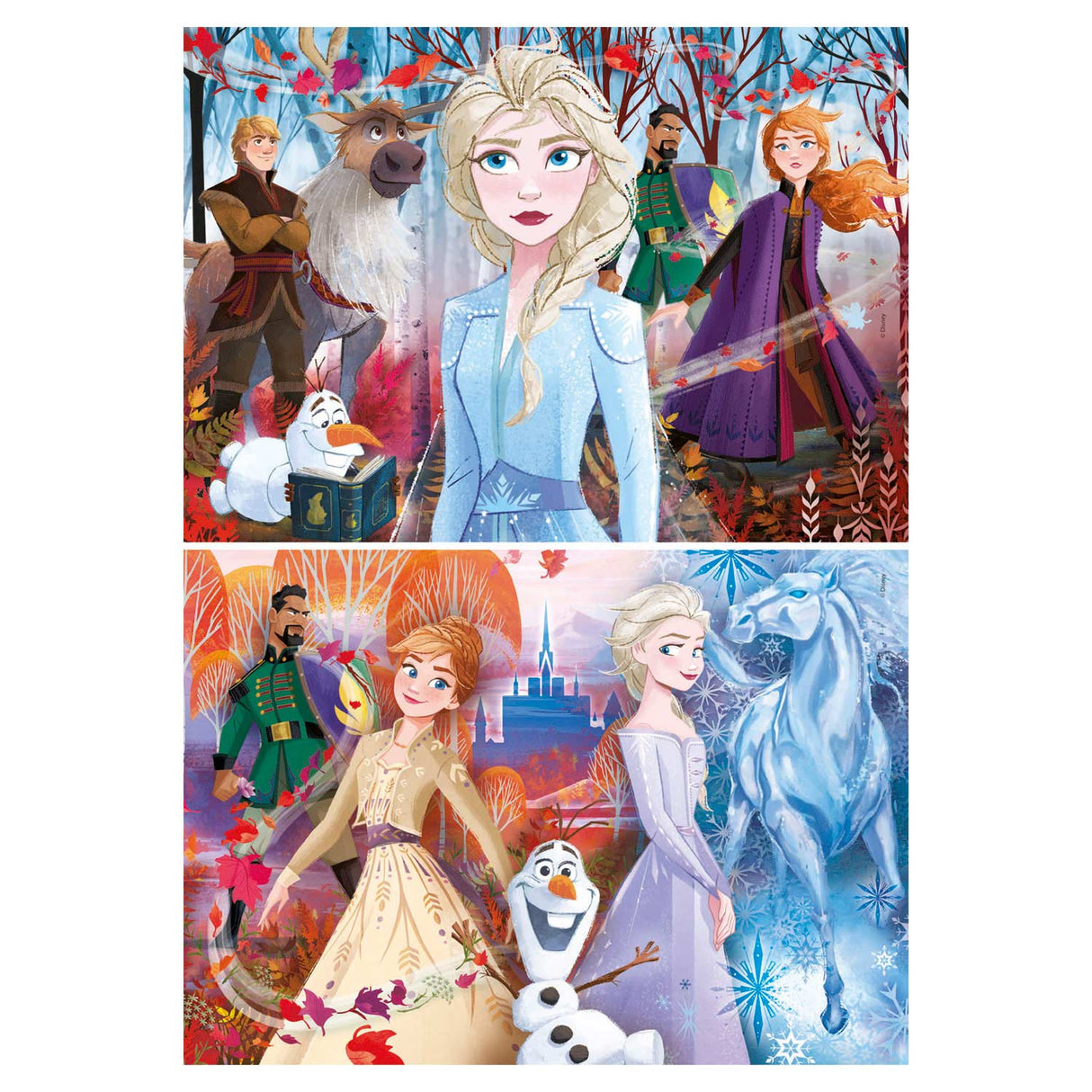 Clementoni Puzzle Frozen 2, 2x20st.