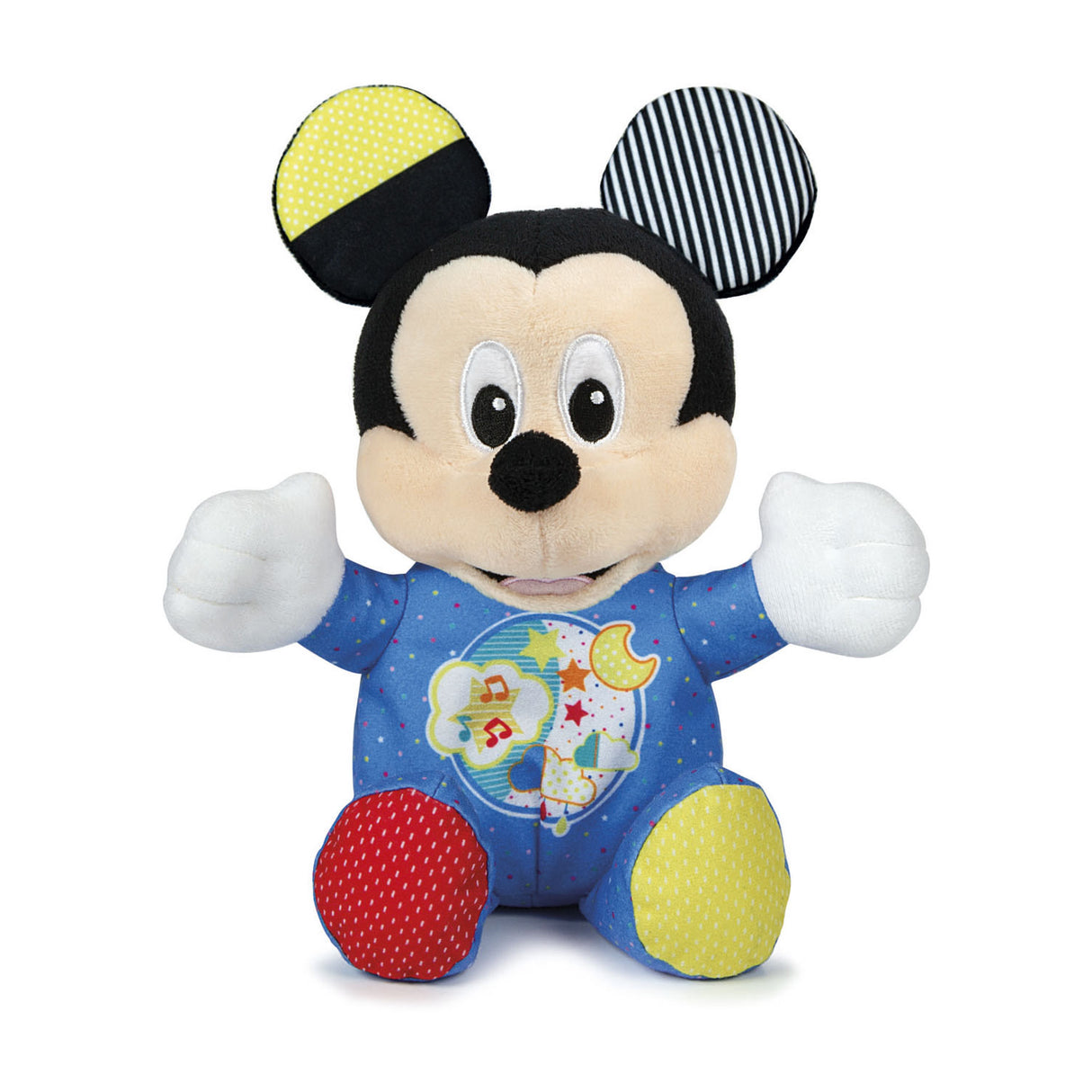 Clementoni Mickey Mouse objetí s hudbou a světlem