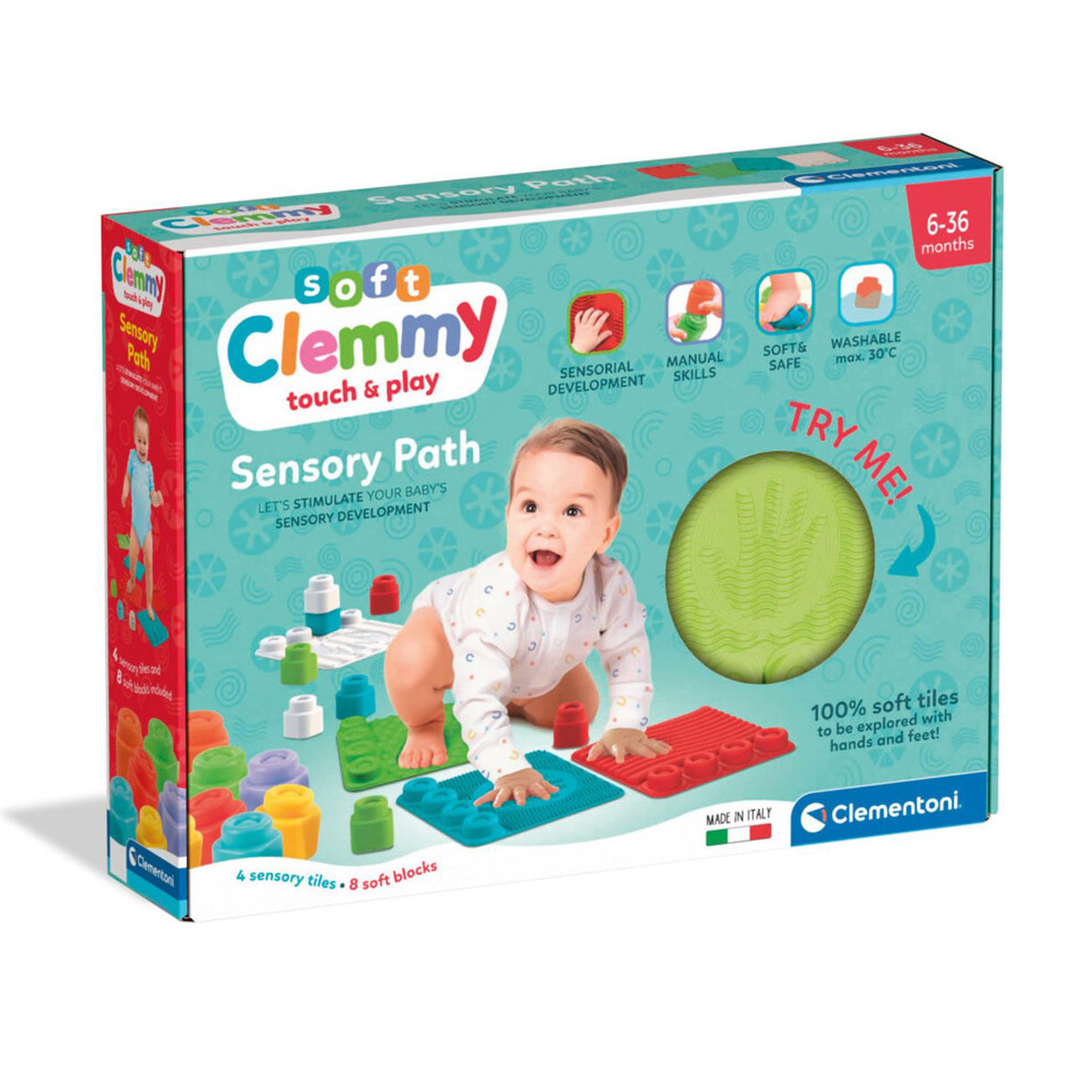 Clementoni Baby Clemmy Zintuig Tapijt