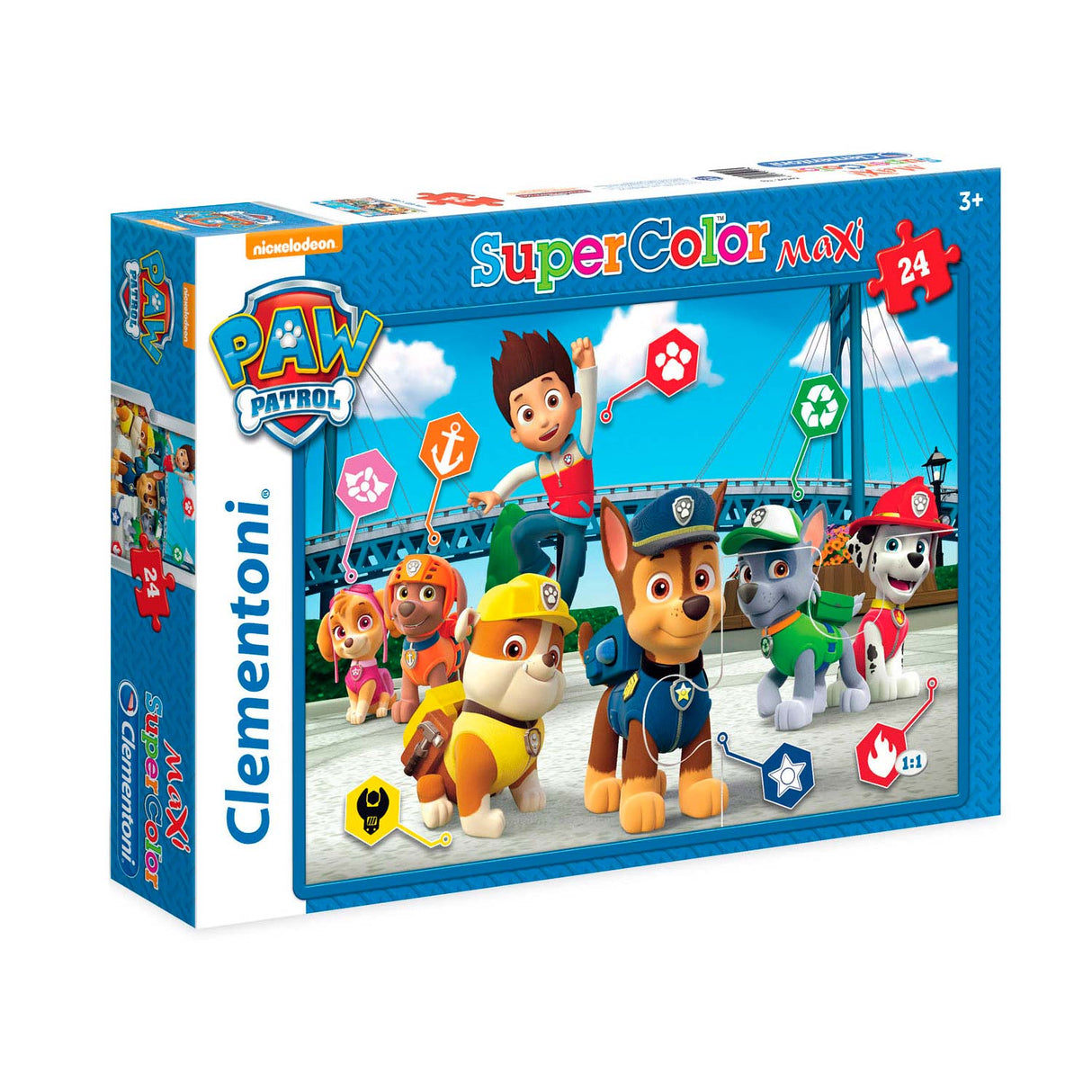 Clementoni Maxi Puzzle Paw Patrol, 24.