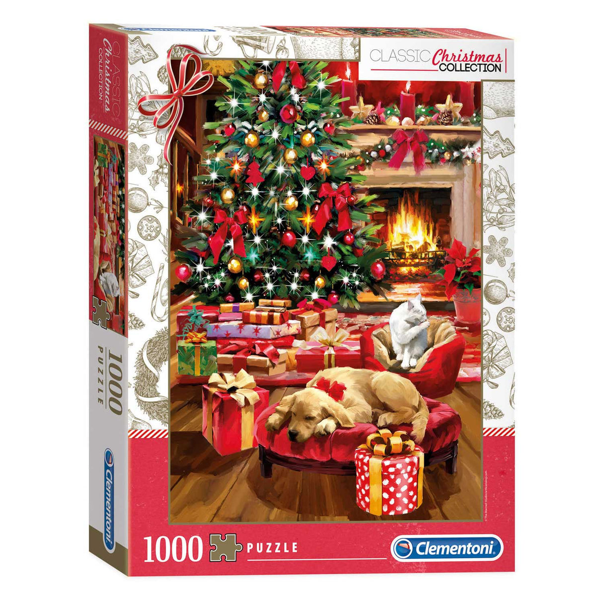 Clementoni Puzzel Kerst, 1000st.