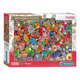 Clementoni Impossible Puzzel Kerst, 1000st.