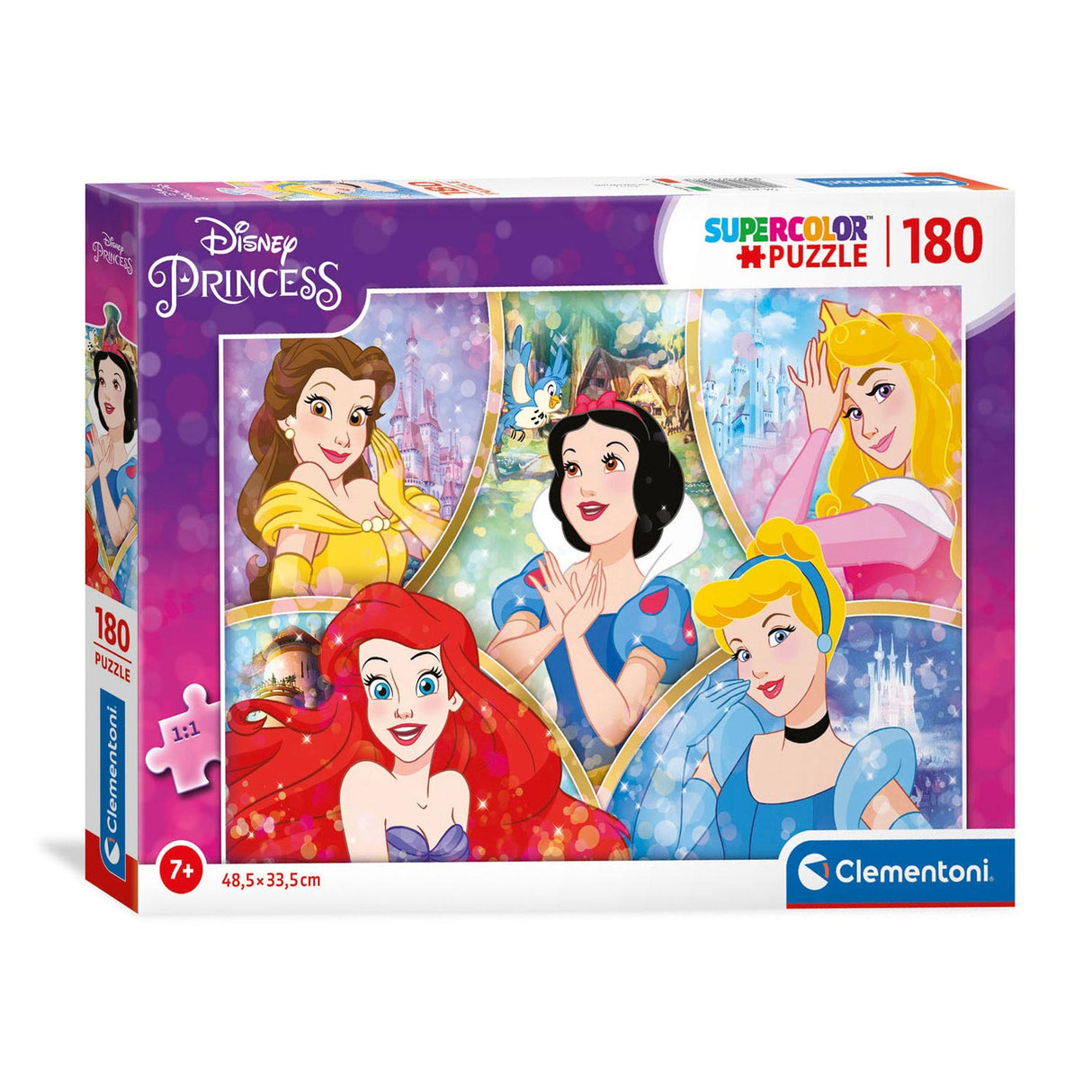 Clementoni Puzzle Princess, 180 °.