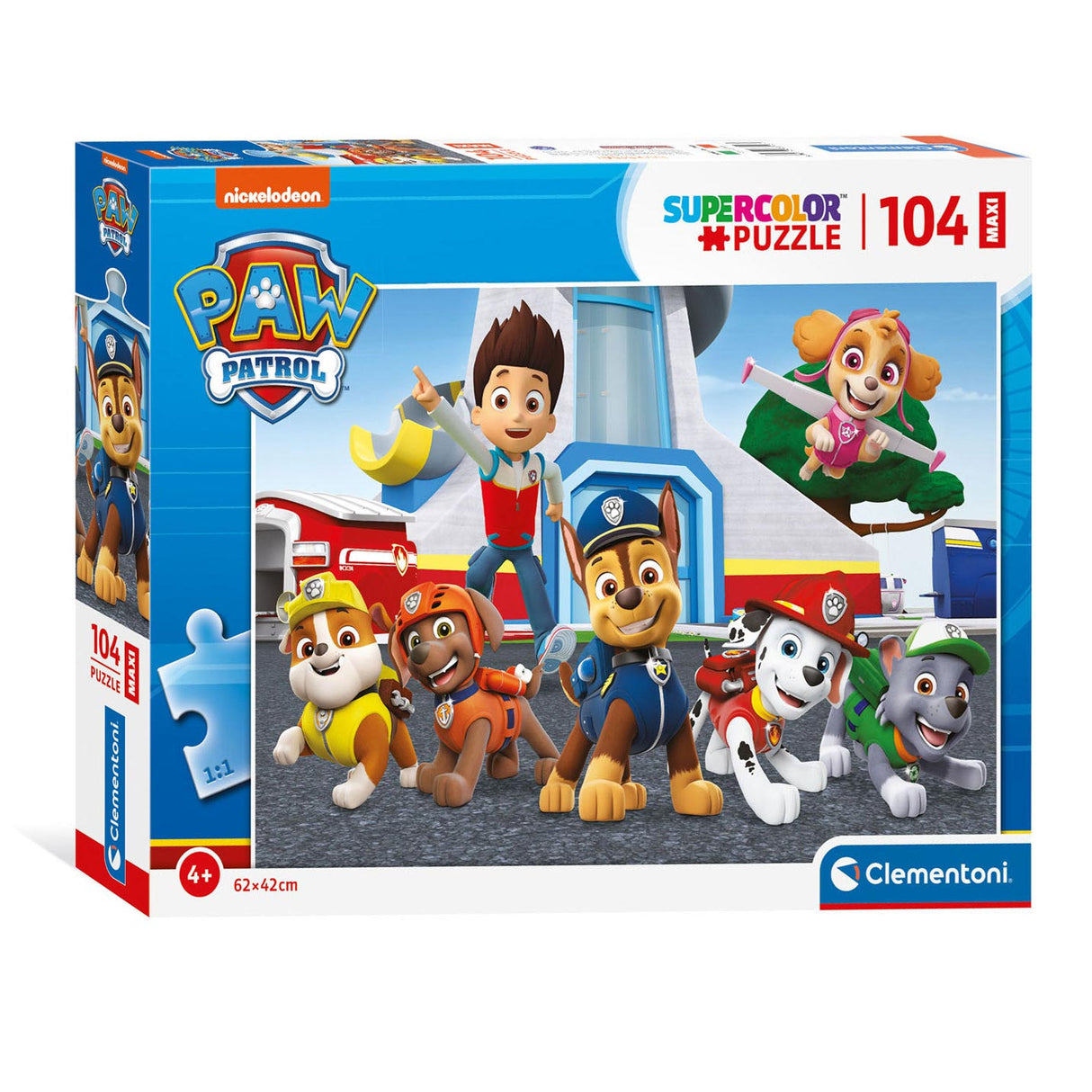 Clementoni Maxi Puzzle Paw Patrol, 104st.