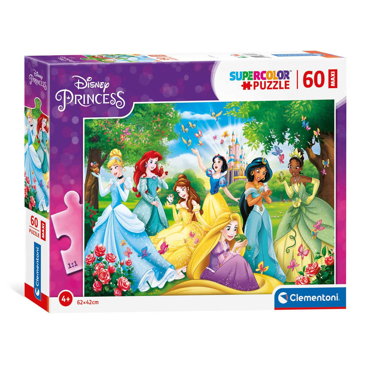 Clementoni Maxi Puzzle Princess, 60st.