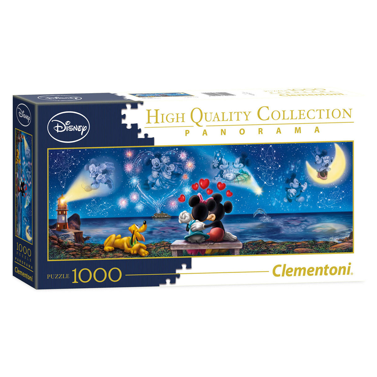 Disney Panorama puzzle Mickey Minnie, 1000st.