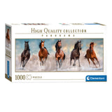 CLEMENTONI PANORAMA Puzzle Caballos, 1000.