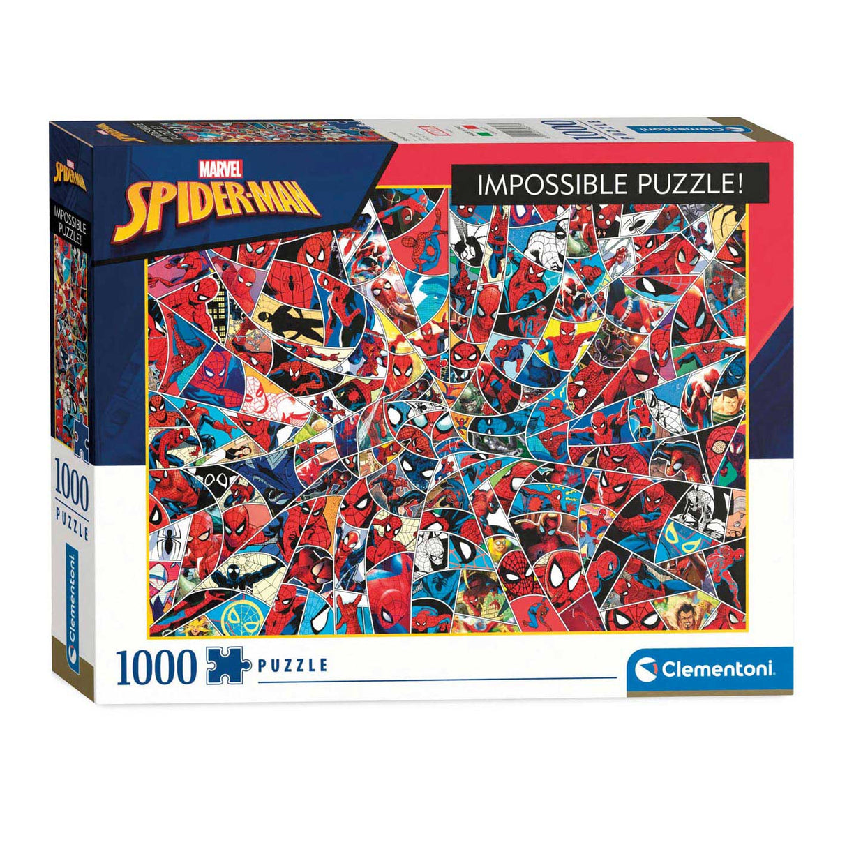 Clementoni impossible puzzel spiderman, 1000st.