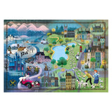 Clemtoni World Map Puzzle 101 Dalmatianer, 1000st.