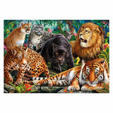 Clementoni Puzzle Wilde Fette, 500st.