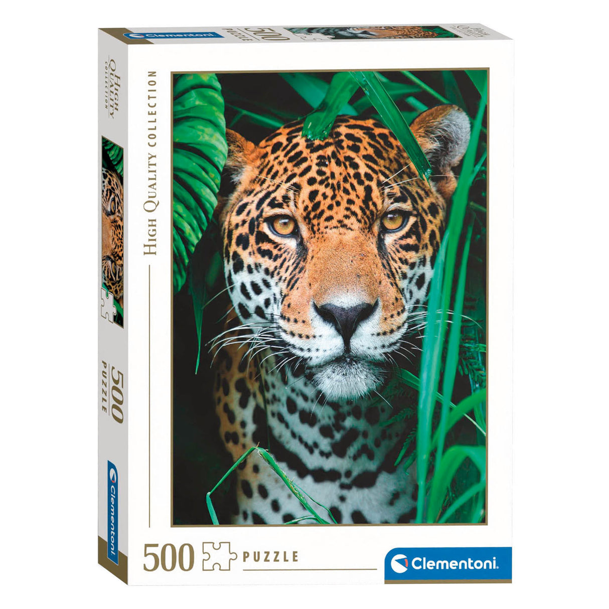 Clemenstoni Puzzle Jaguar am Dschungel, 500st.