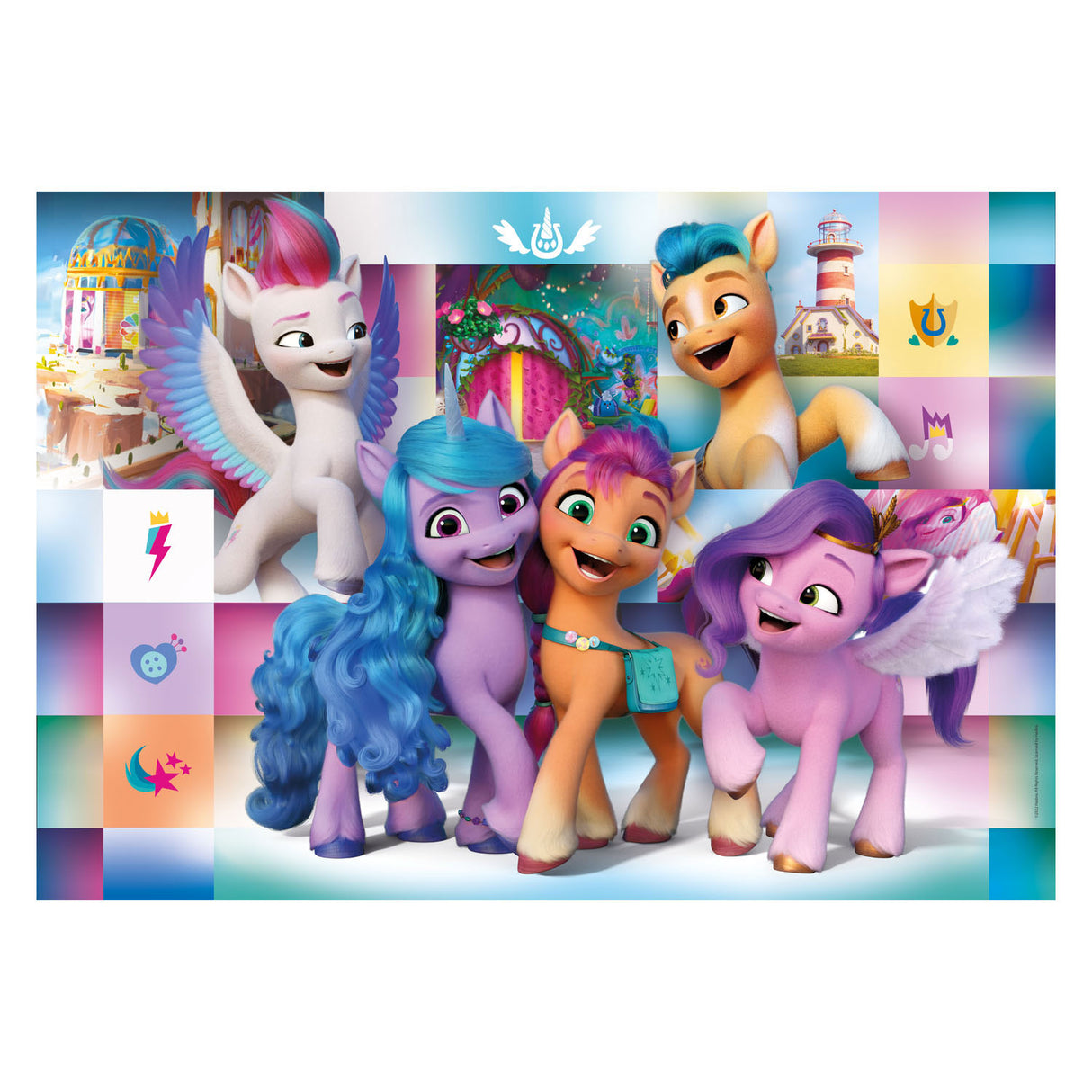 Clementoni Maxi puzzle My Little Pony Ride, 104st.