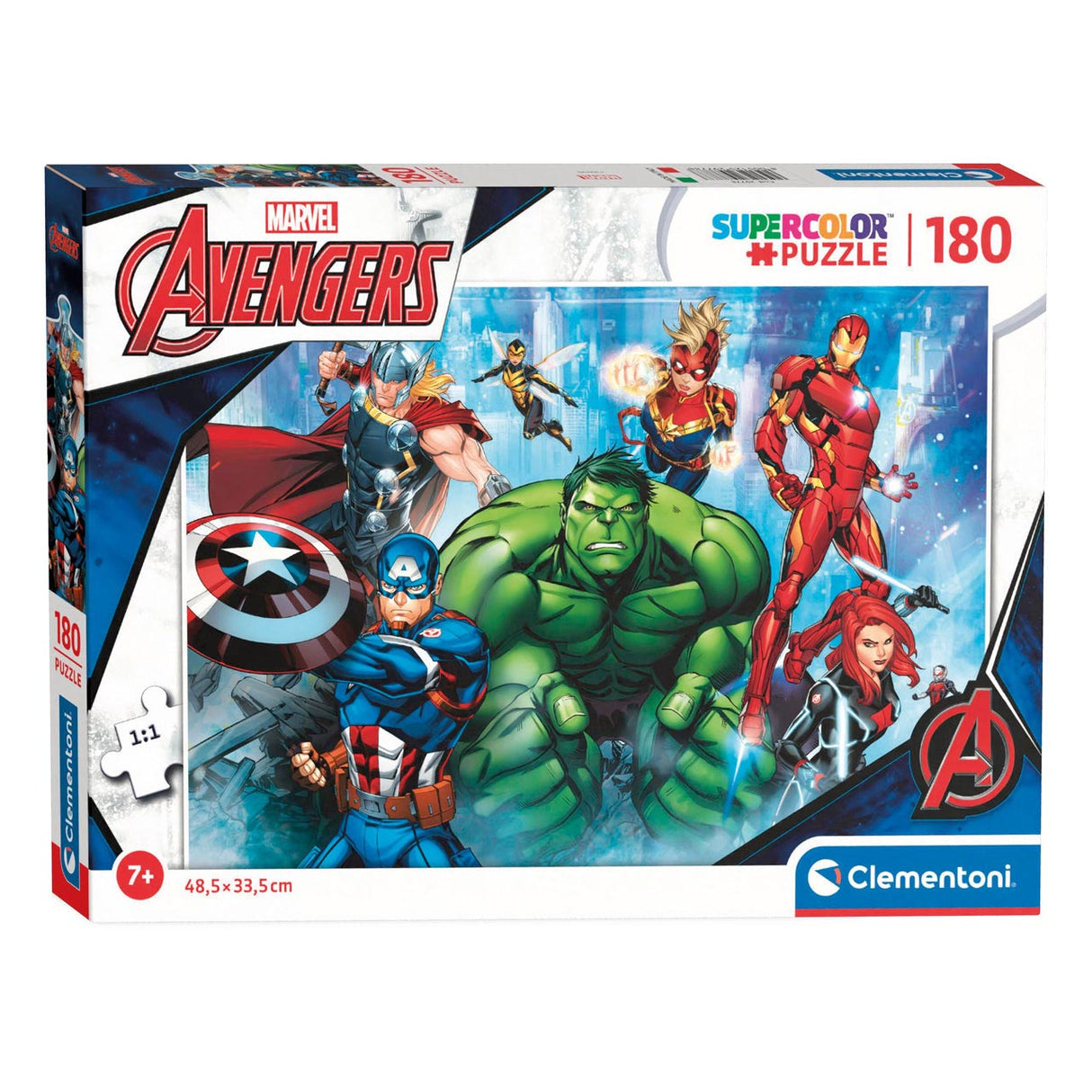 Clementoni Puzzle Avengers, 180º.