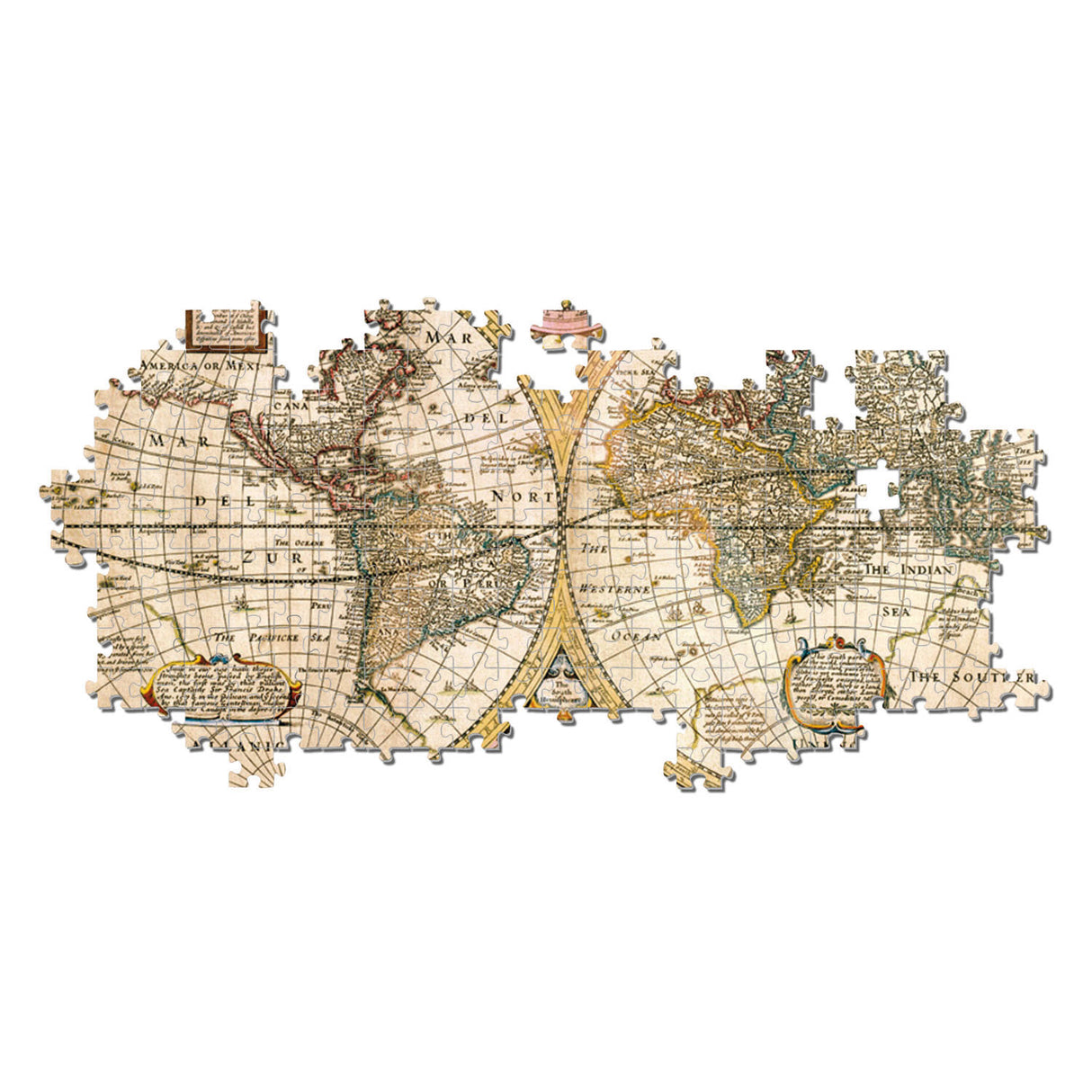 Clementoni Puzzle Antique World Map, 3000st.