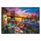 Clementoni Puzzle Manhattan Balkon Sunset, 3000st.