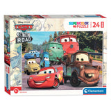 Clementoni Maxi Jigsaw Puzzle Cars, 24.