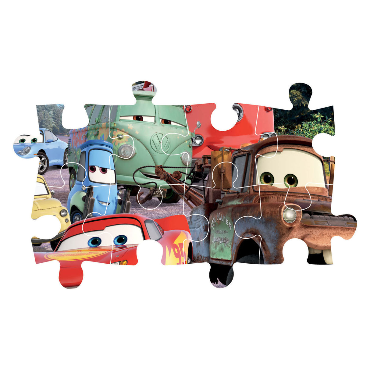 Clementoni Maxi Jigsaw Puzzle Cars, 24.