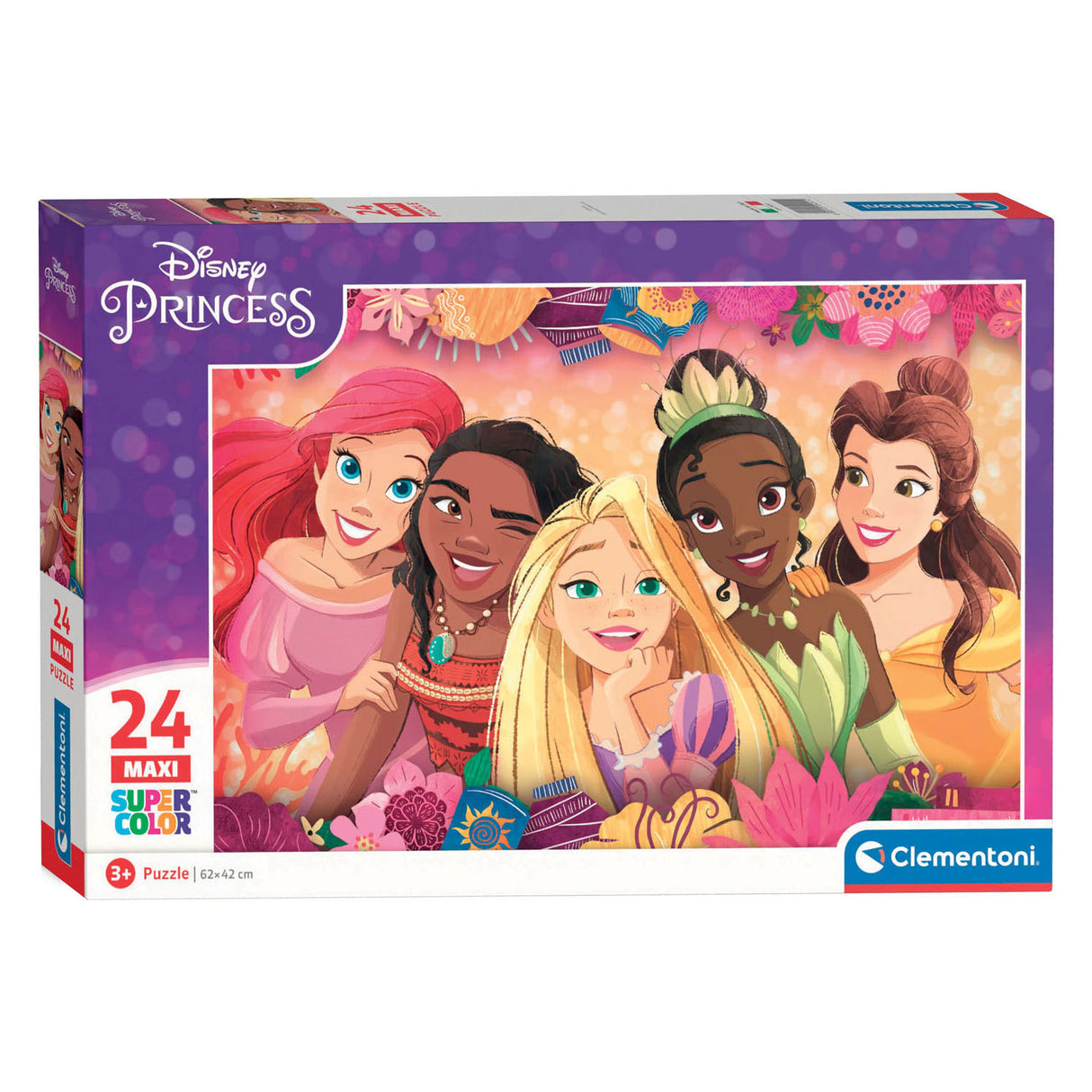 Clementoni Maxi Legbizz Disney Princess, 24e.